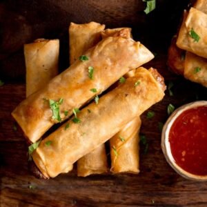 Vegetable Spring Rolls (6pc) (**2)
